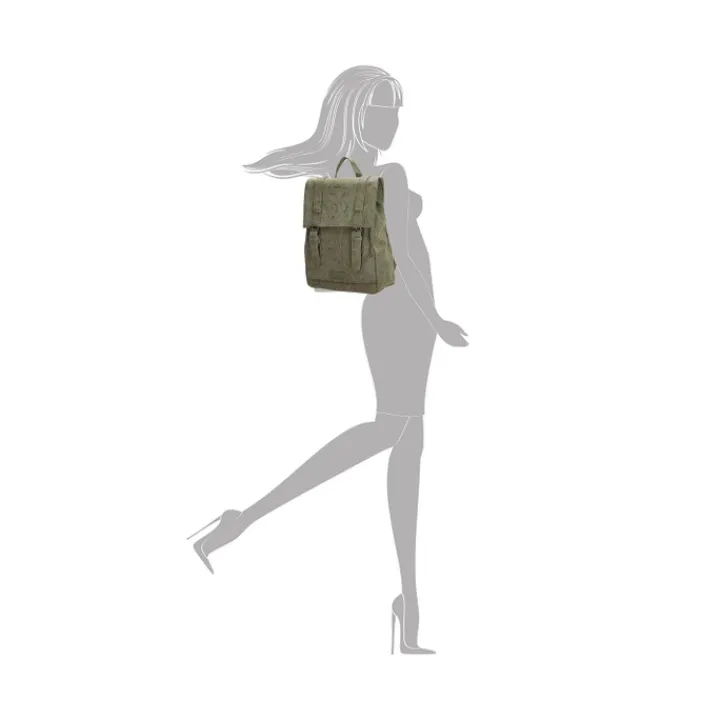 Mini Rugzakken|Kleine Rugzakken>Enrico Benetti Amy Backpack olive