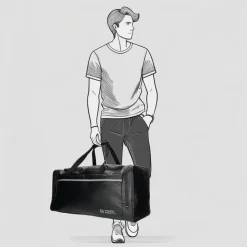 Heren Reistassen|Dames Reistassen>Enrico Benetti Arctic Duffle 70 black