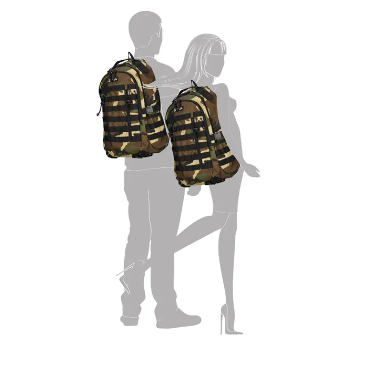 Heren Rugzakken|Dames Rugzakken>Enrico Benetti Arizona Laptop Backpack 17" camouflage