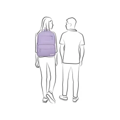 Kleine Rugzakken|Heren Rugzakken>Enrico Benetti Aruba 22L Laptop Backpack 14" lila