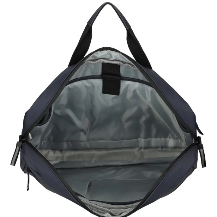 Herentassen|17 Inch Laptoptassen>Enrico Benetti Bergen PU Laptop Shoulderbag 17" navy