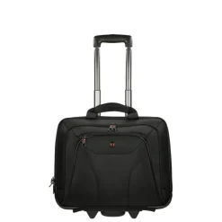 Handbagage Trolleys|Laptop Trolleys>Enrico Benetti Cornell 27L Laptop Trolley 17'' zwart