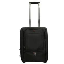 Handbagage Trolleys|Laptop Trolleys>Enrico Benetti Cornell 40L Laptop Trolley 17'' zwart
