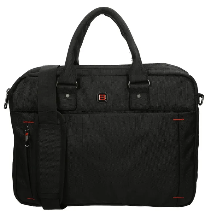 15 Inch Laptoptassen|Laptop Schoudertassen>Enrico Benetti Cornell Laptop Bag 15'' zwart