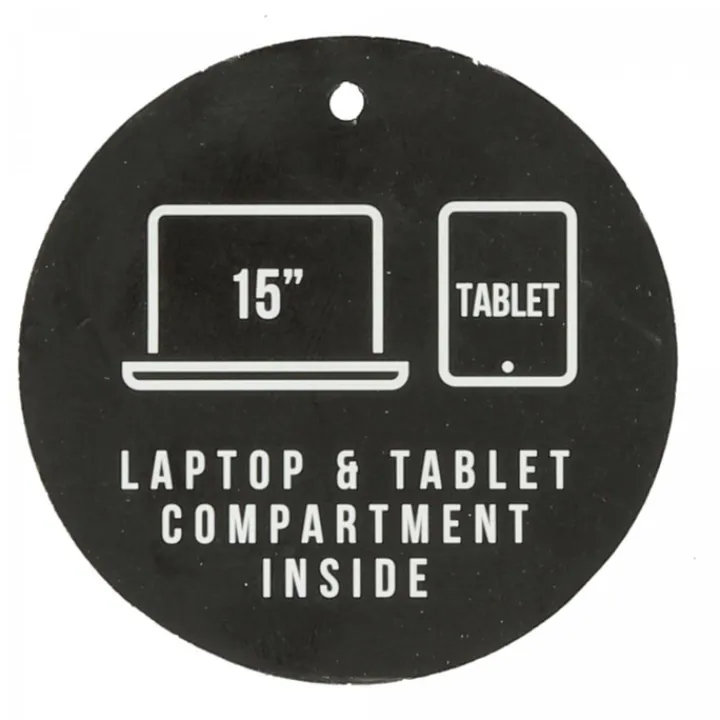 15 Inch Laptoptassen|Laptop Schoudertassen>Enrico Benetti Cornell Laptop Bag 15'' zwart