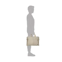 Herentassen|17.3 Inch Laptoptassen>Enrico Benetti Cornell Laptop Bag 17.3'' champagne