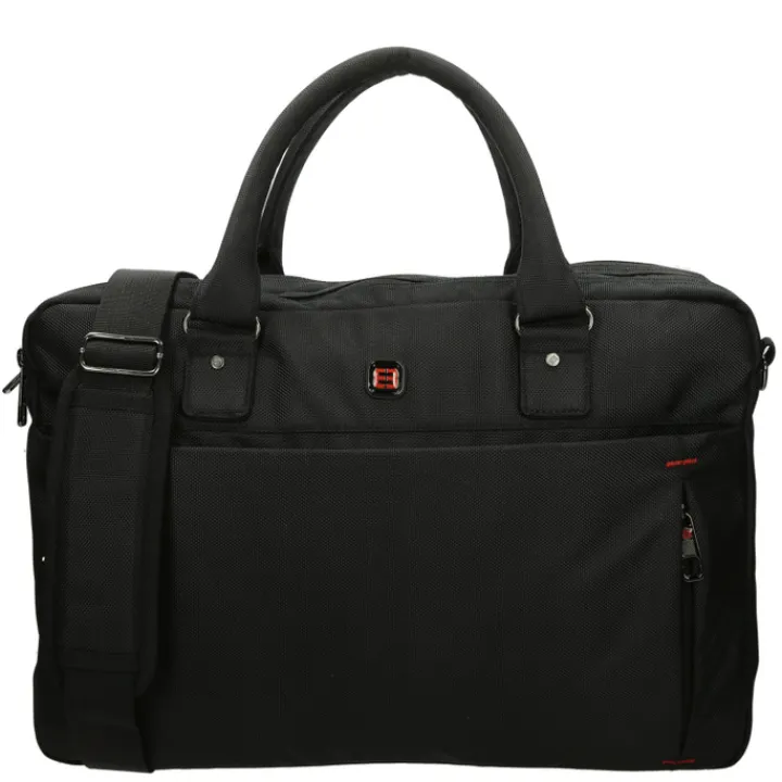 Herentassen|17 Inch Laptoptassen>Enrico Benetti Cornell Laptop Bag 17'' black