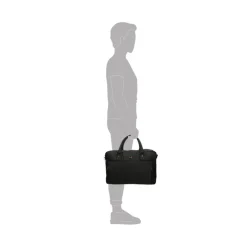 Herentassen|17 Inch Laptoptassen>Enrico Benetti Cornell Laptop Bag 17'' black