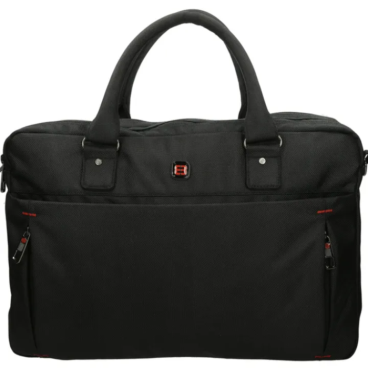 Herentassen|17 Inch Laptoptassen>Enrico Benetti Cornell Laptop Bag 17'' black