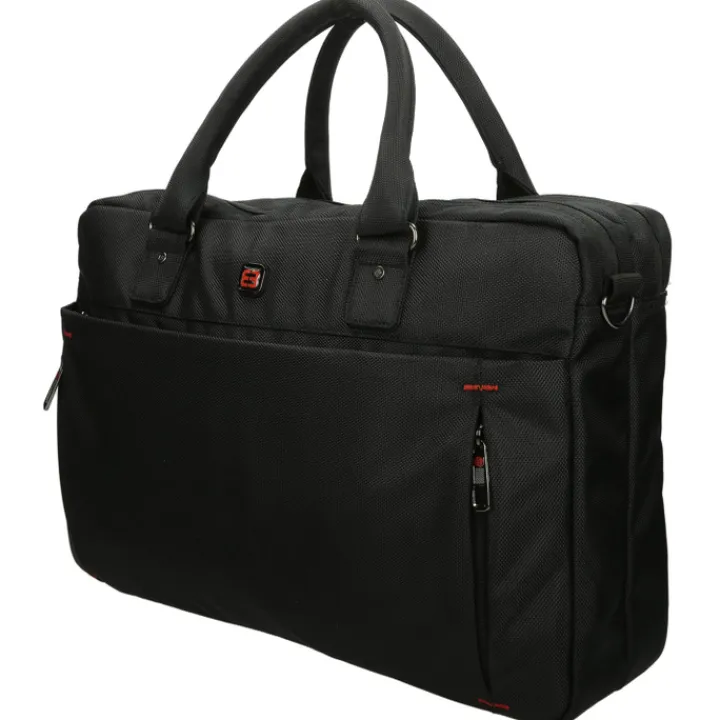 Herentassen|17 Inch Laptoptassen>Enrico Benetti Cornell Laptop Bag 17'' black