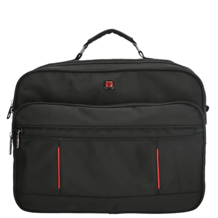 Herentassen|15.6 Inch Laptoptassen>Enrico Benetti Cornell Reportertas 15.6'' zwart