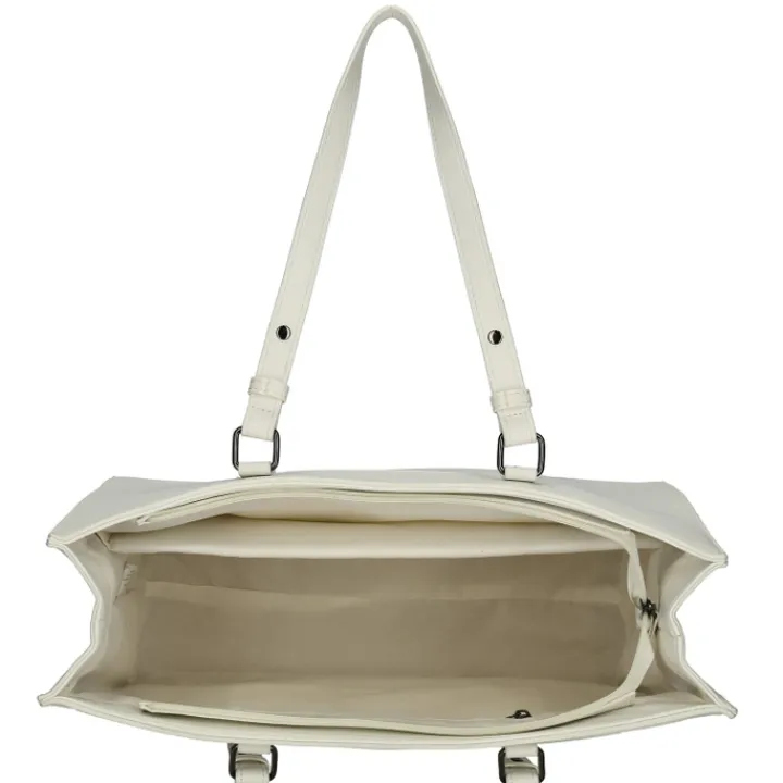 Schoudertassen|15 Inch Laptoptassen>Enrico Benetti Evie Shopper 15" white