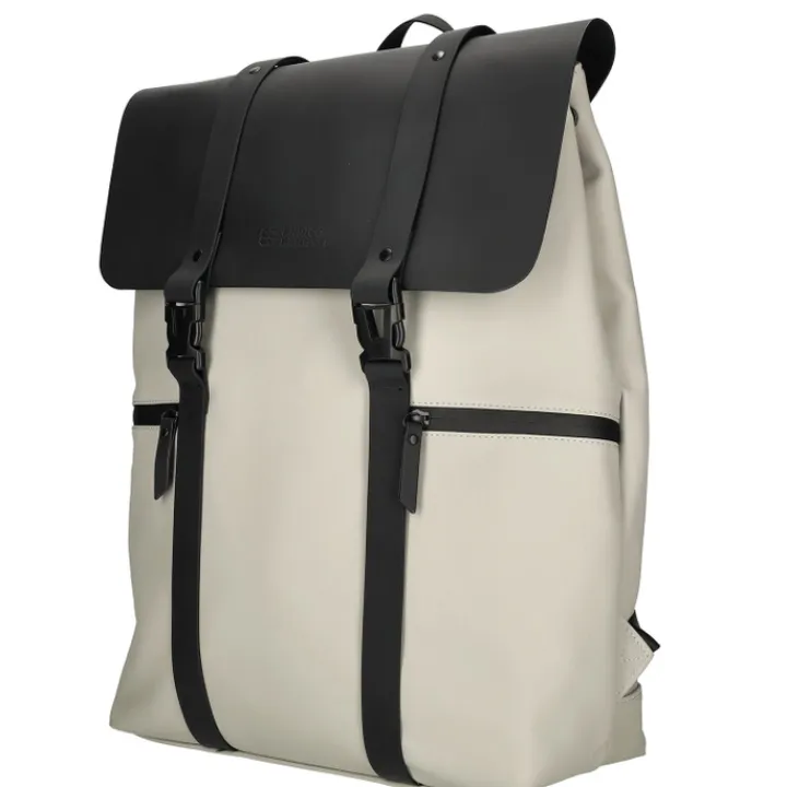 Kleine Rugzakken|Schoolrugzak>Enrico Benetti Glasgow Laptop Backpack 17" light taupe