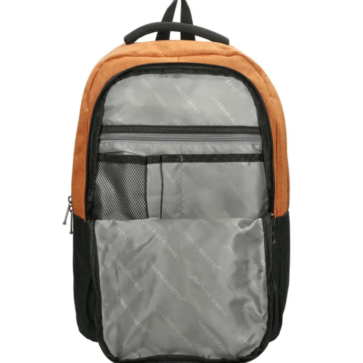 Schoolrugzak|Daypack>Enrico Benetti Hamburg 15'' Laptop Backpack rust