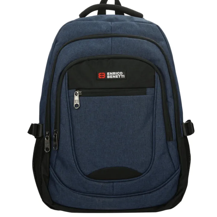 Heren Rugzakken|Dames Rugzakken>Enrico Benetti Hamburg 17'' Laptop Backpack blue