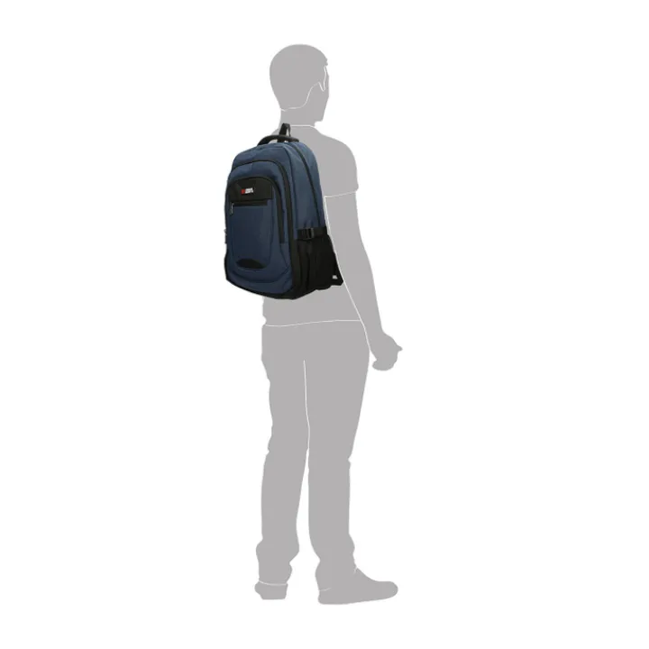 Heren Rugzakken|Dames Rugzakken>Enrico Benetti Hamburg 17'' Laptop Backpack blue