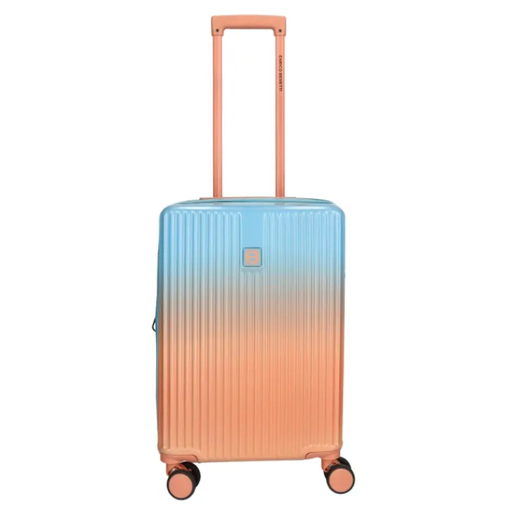 Transavia Trolleys|Handbagage Trolleys>Enrico Benetti Havana Cabin Trolley 55 Expandable salmon