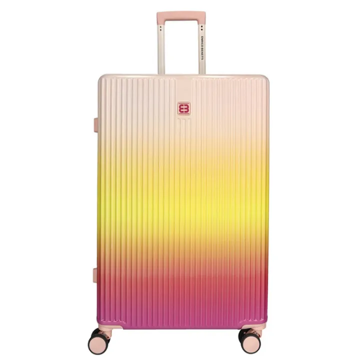 Reistrolleys|Reiskoffers>Enrico Benetti Havana Large Spinner 75 Expandable fuchsia
