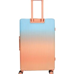 Reistrolleys|Reiskoffers>Enrico Benetti Havana Large Spinner 75 Expandable salmon