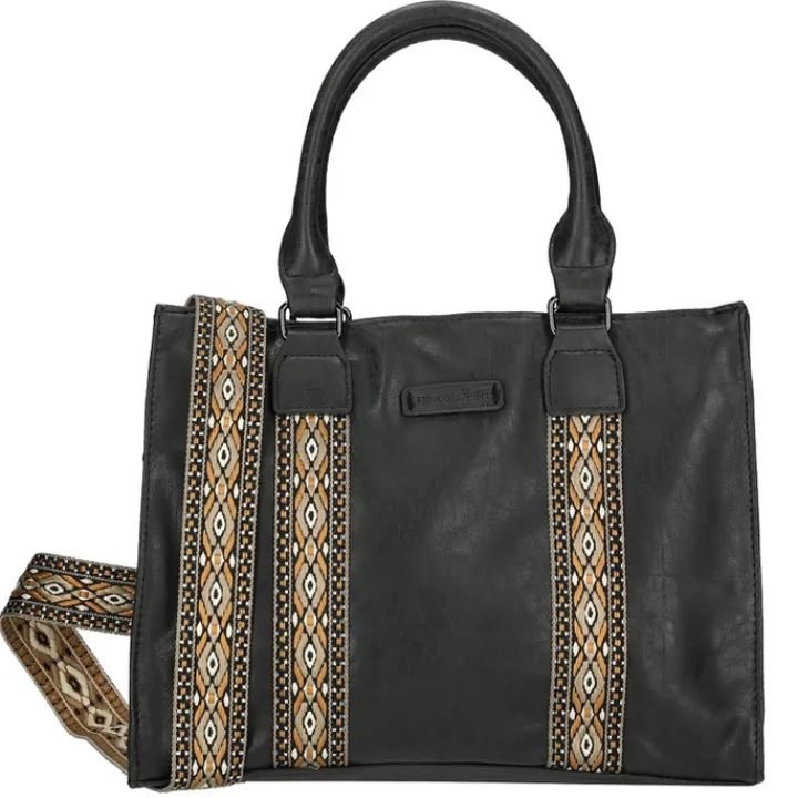 Schoudertassen|Handtassen>Enrico Benetti Indy Handbag/Shoulderbag black