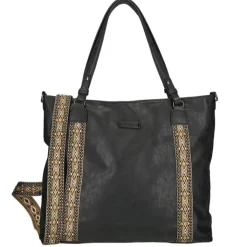 Shoppers|Schoudertassen>Enrico Benetti Indy Shopper black