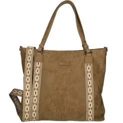 Shoppers|Schoudertassen>Enrico Benetti Indy Shopper camel
