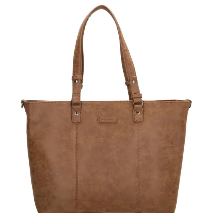 15 Inch Laptoptassen|Laptop Schoudertassen>Enrico Benetti Kate 15'' Laptop Shoulderbag camel
