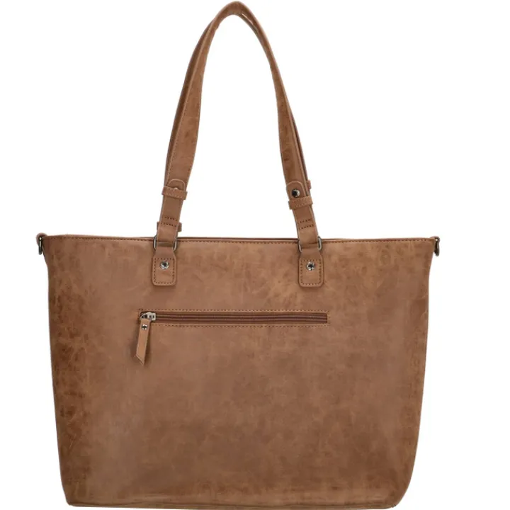 15 Inch Laptoptassen|Laptop Schoudertassen>Enrico Benetti Kate 15'' Laptop Shoulderbag camel