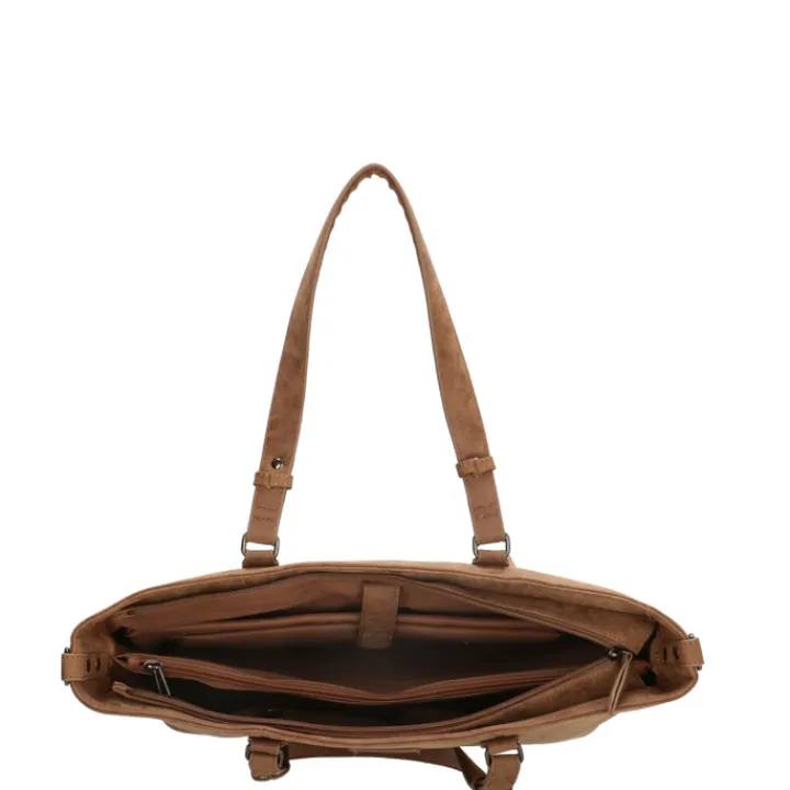 15 Inch Laptoptassen|Laptop Schoudertassen>Enrico Benetti Kate 15'' Laptop Shoulderbag camel