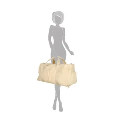 Handbagage Reistassen|Heren Reistassen>Enrico Benetti Lakers Sport / Travel Bag 45L off white