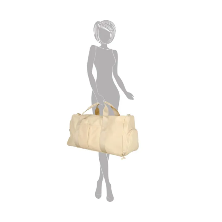 Handbagage Reistassen|Heren Reistassen>Enrico Benetti Lakers Sport / Travel Bag 45L off white