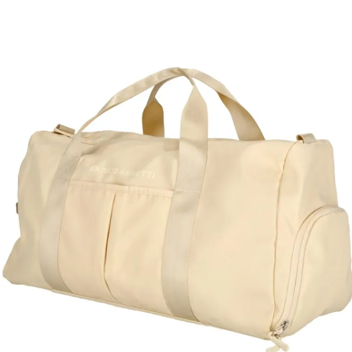 Handbagage Reistassen|Heren Reistassen>Enrico Benetti Lakers Sport / Travel Bag 45L off white