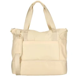 Handbagage Reistassen|Dames Reistassen>Enrico Benetti Lakers Sport / Travel Bag 47L off white