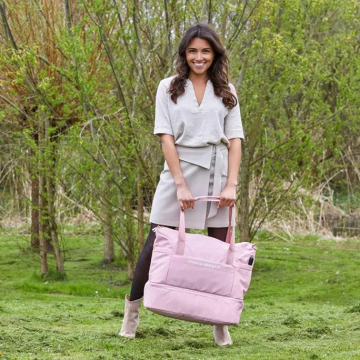Handbagage Reistassen|Dames Reistassen>Enrico Benetti Lakers Sport / Travel Bag 47L off white