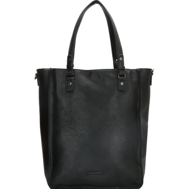 Schoudertassen|Damestassen>Enrico Benetti Lily Shopper 15" black