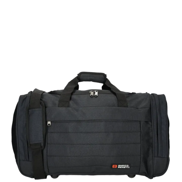 Handbagage Reistassen|Heren Reistassen>Enrico Benetti Montevideo Sport / Travel Bag 55 black