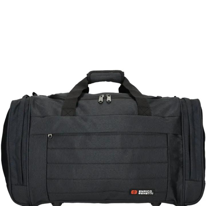 Handbagage Reistassen|Heren Reistassen>Enrico Benetti Montevideo Sport / Travel Bag 55 black