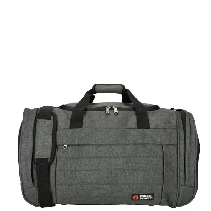 Handbagage Reistassen|Heren Reistassen>Enrico Benetti Montevideo Sport / Travel Bag 55 grey