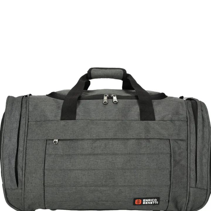 Handbagage Reistassen|Heren Reistassen>Enrico Benetti Montevideo Sport / Travel Bag 55 grey
