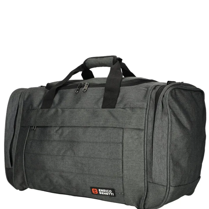 Handbagage Reistassen|Heren Reistassen>Enrico Benetti Montevideo Sport / Travel Bag 55 grey