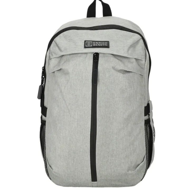 Schoolrugzak|Daypack>Enrico Benetti Newcastle Laptop Backpack 15" light grey