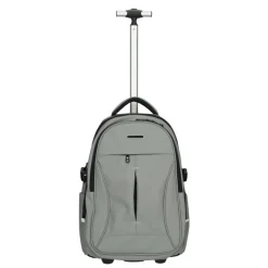 17 Inch Laptoptassen|Laptop Rugzakken>Enrico Benetti Northern Backpack Trolley 17" grey