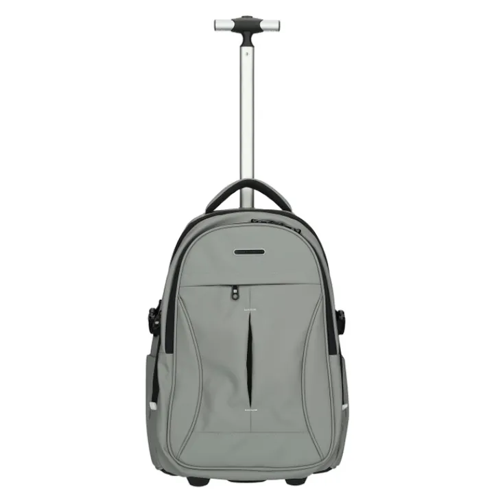 17 Inch Laptoptassen|Laptop Rugzakken>Enrico Benetti Northern Backpack Trolley 17" grey