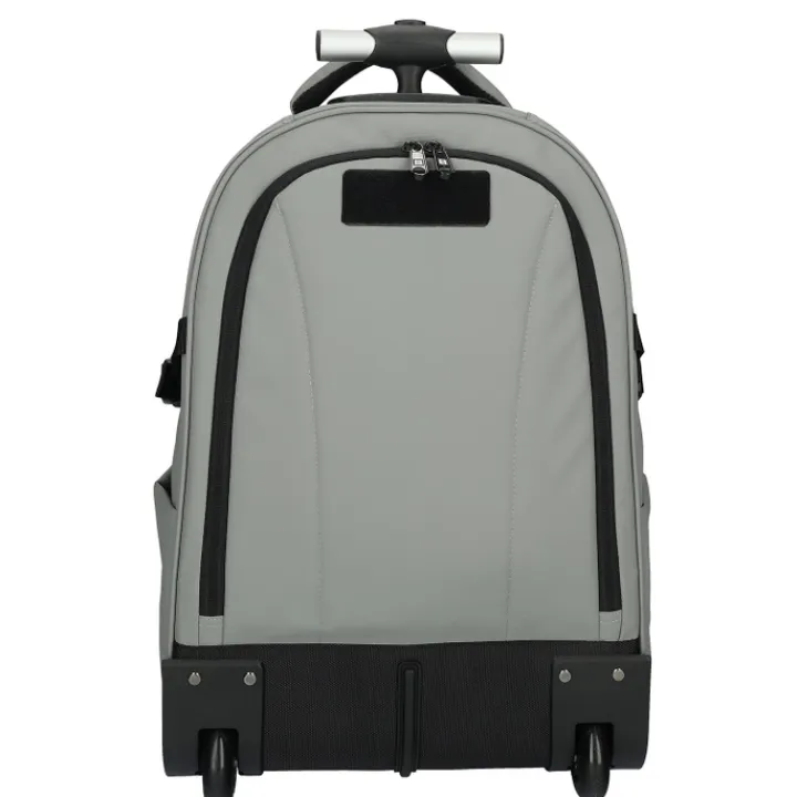 17 Inch Laptoptassen|Laptop Rugzakken>Enrico Benetti Northern Backpack Trolley 17" grey