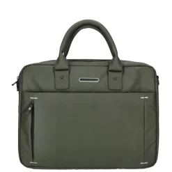 Herentassen|15 Inch Laptoptassen>Enrico Benetti Northern Laptop Bag 15" olive