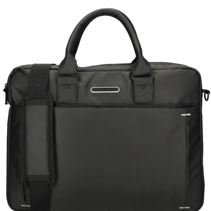 Herentassen|15 Inch Laptoptassen>Enrico Benetti Northern Laptop Bag 15" black