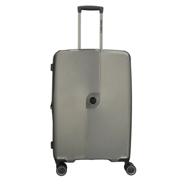 Reistrolleys|Reiskoffers>Enrico Benetti Richmond Medium Spinner 67 antracite