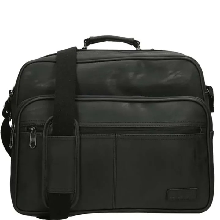 Herentassen|15 Inch Laptoptassen>Enrico Benetti Rotterdam Business Laptopbag 15" black