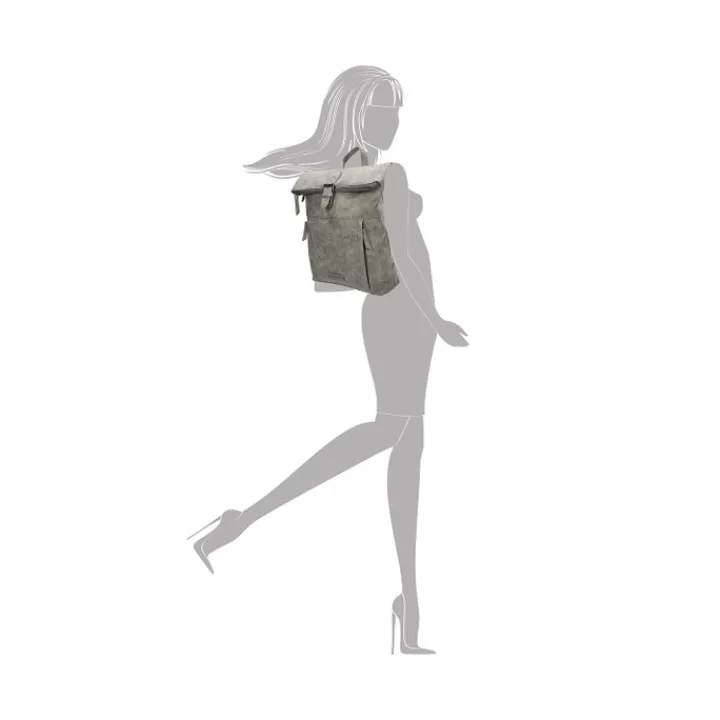 Mini Rugzakken|Kleine Rugzakken>Enrico Benetti Ruby Backpack mid grey