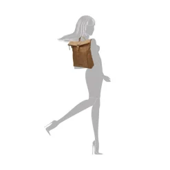 Mini Rugzakken|Kleine Rugzakken>Enrico Benetti Ruby Backpack cognac